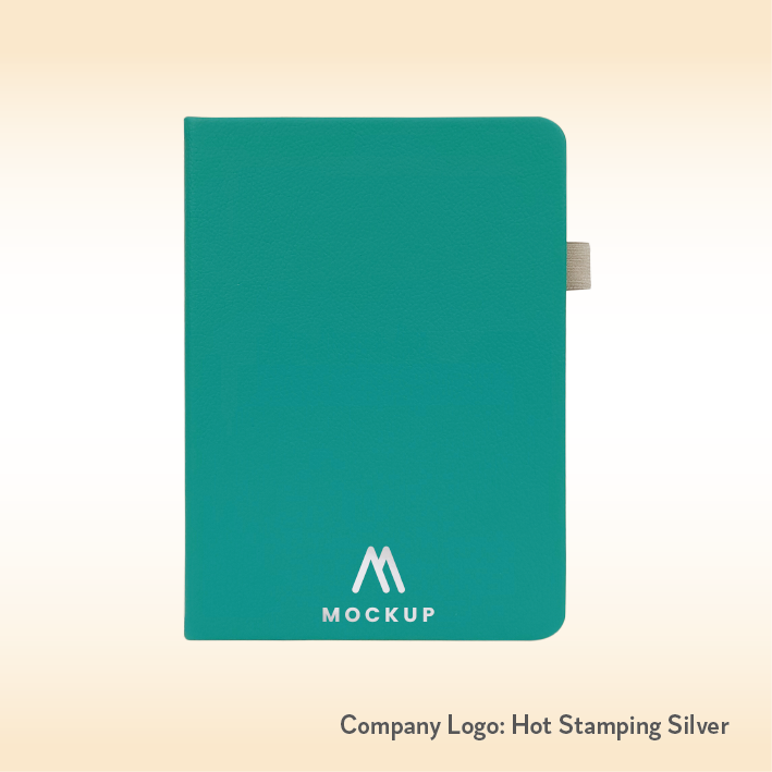 A5 Notebook Hard Case (PU) ORO